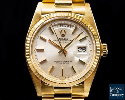 rolex 1803 gold weight